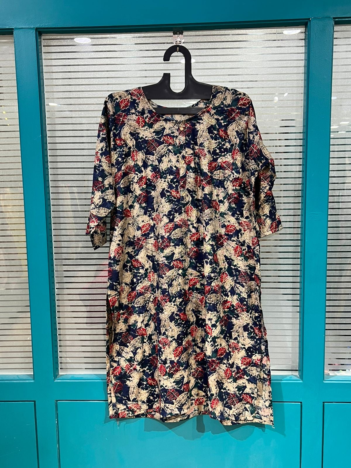 Cotton plus size kurti