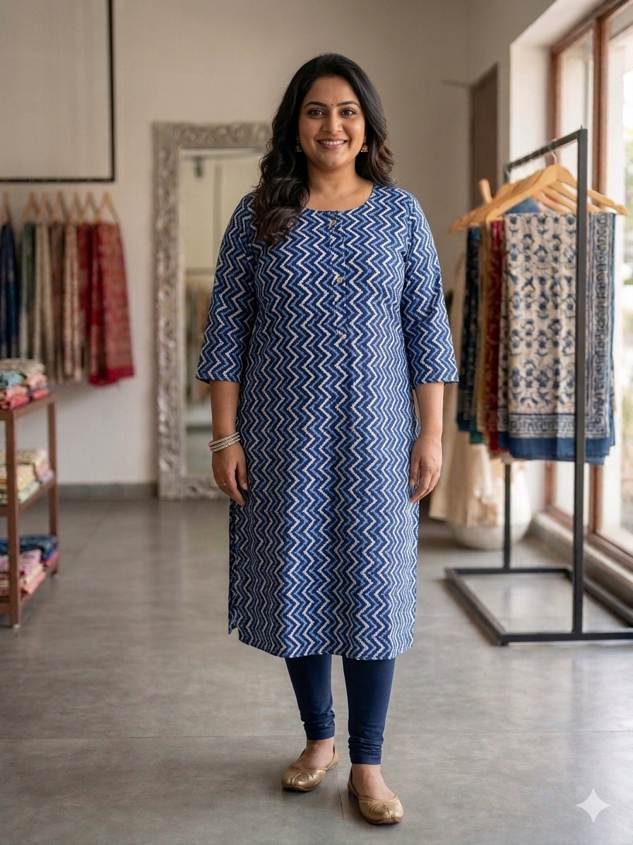 Plus size kurti top
