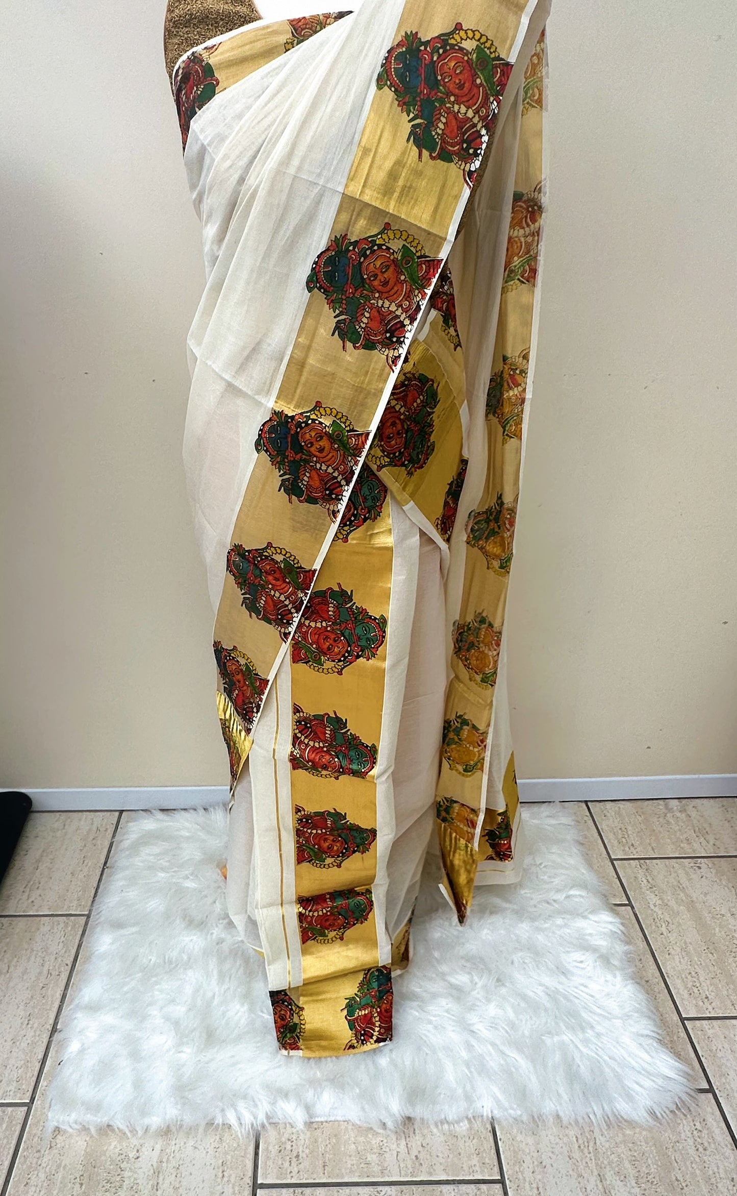 Premium handloom Set Mundu