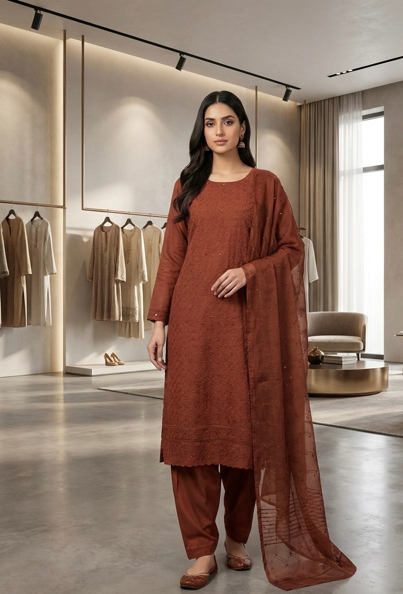 Rust & Radiance kurta set